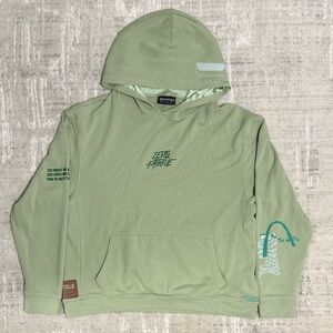 ZERO FATIGUE Green Hoodie